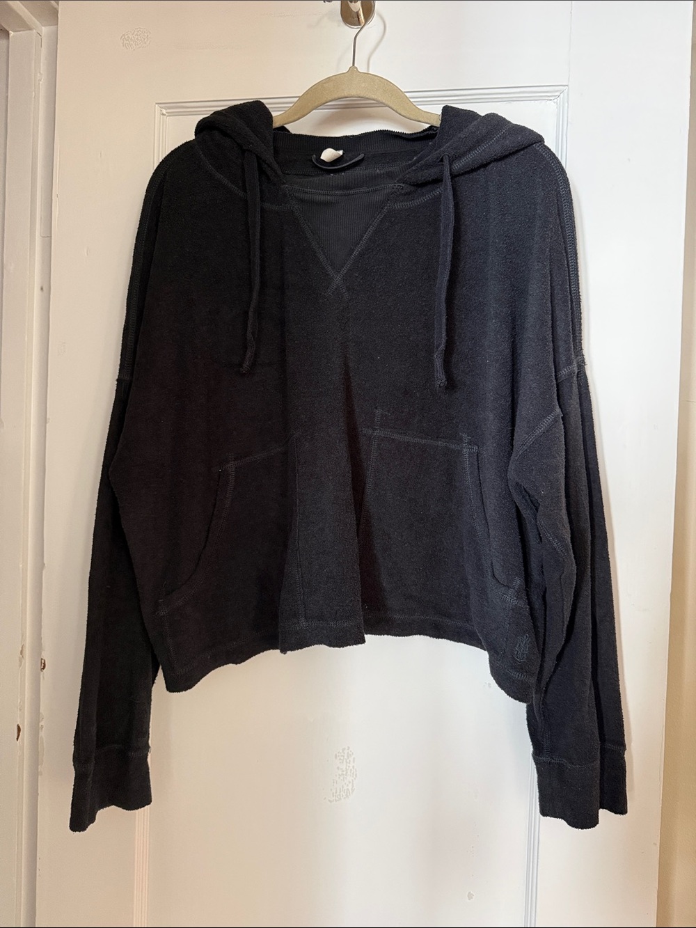 Women's Free People Black Terry set
